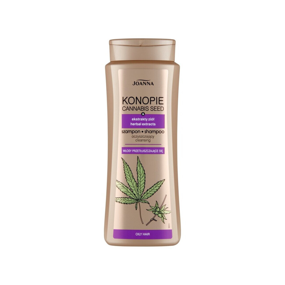 Joanna Hemp Shampoo Cleansing Hair 400Ml
