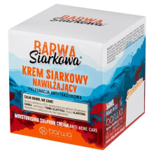 BARWA SIARKOWA krem siarkowy nawilżający 50ml-sulfar cream 50ml