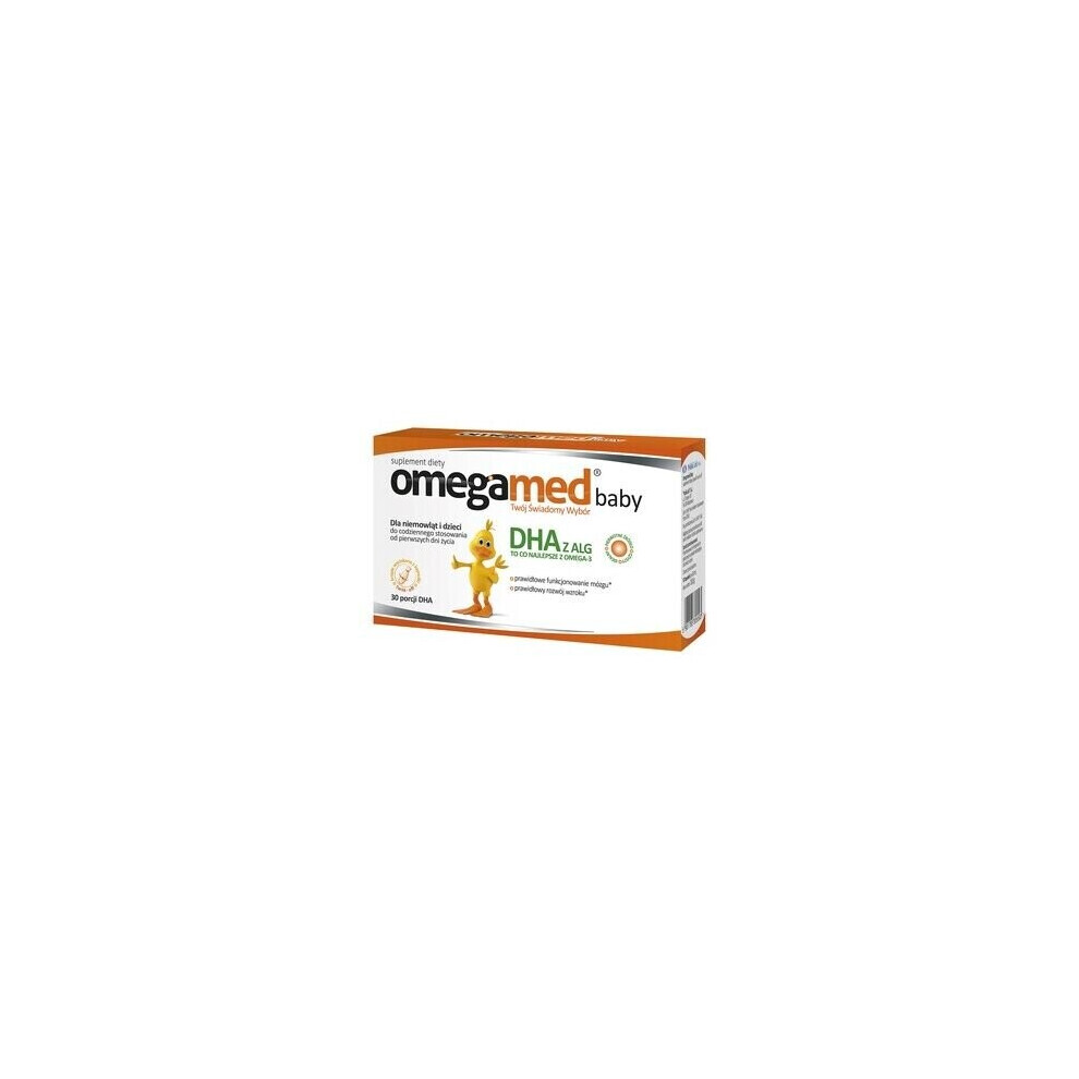 Polski Lek Omegamed Baby Dha From Birth 30 Twist Off Capsules