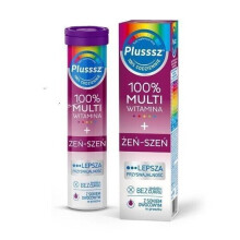 PLUSSSZ Multivitamin + Ginseng 100% - 20effervescent tablets