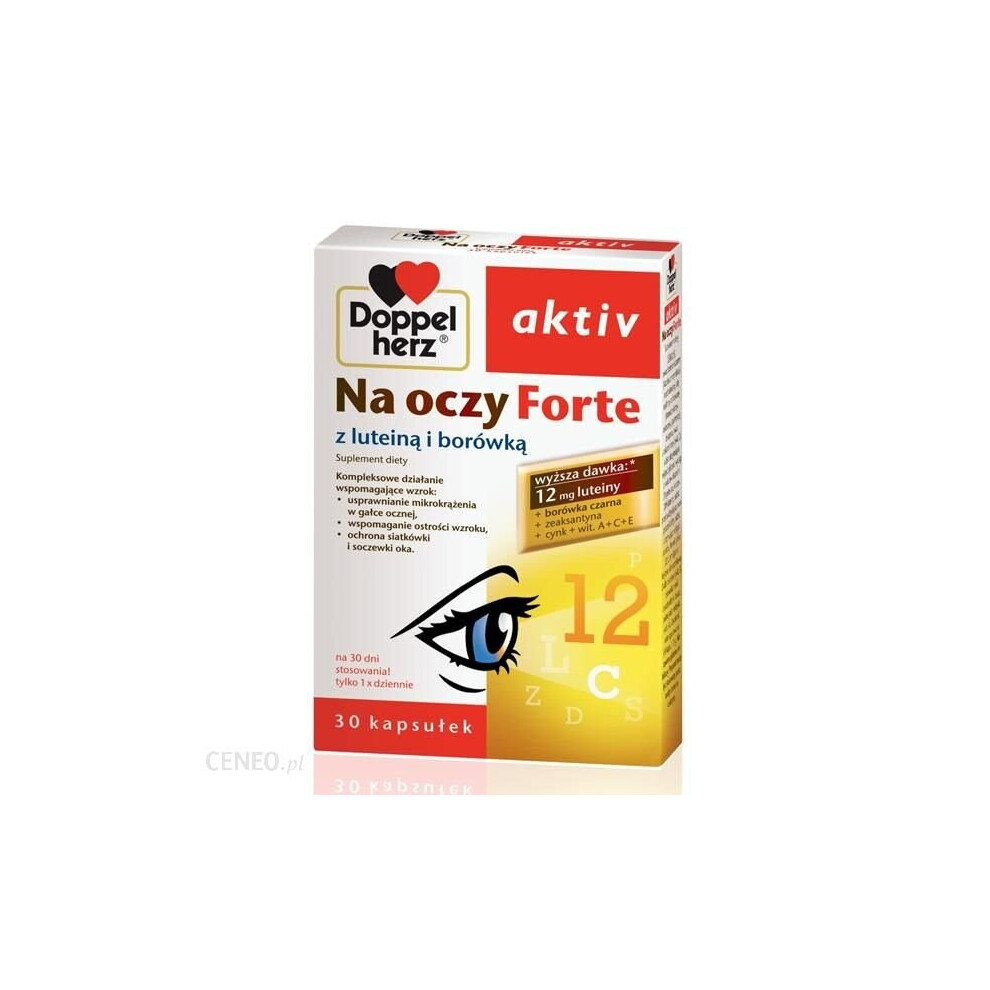 New Doppelherz Aktiv Na Oczy Forte, 30 Kapsułek