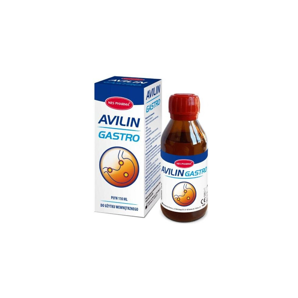 Nes Pharma Avilin Gastro, Płyn, Do Użytku Wewnętrznego, 110 Ml