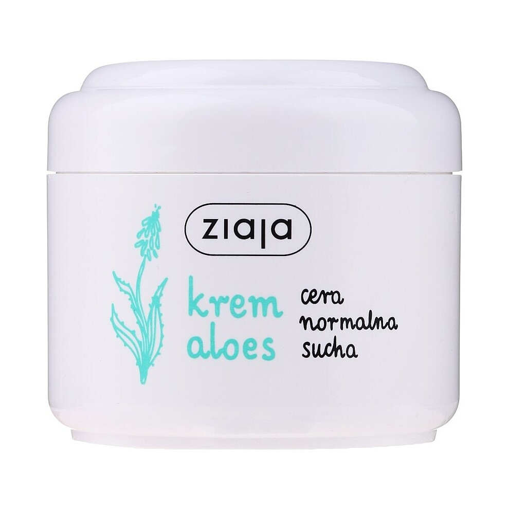 Ziaja Cream Aloesowa Aloe Vera Face Krem Aloesowy - 100 Ml