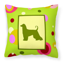 "Caroline's Treasures CK1002PW1414 Afghan Hound Kudde, Stor, Flerfärgad"