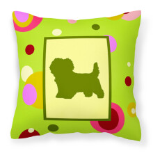 "Caroline's Treasures CK1019PW1414 Cairn Terrier Kudde i Canvas, Stor, Flerfärgad"