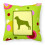 Cuscino Decorativo in Tessuto Canvas Rottweiler, Grande, Multicolore 1