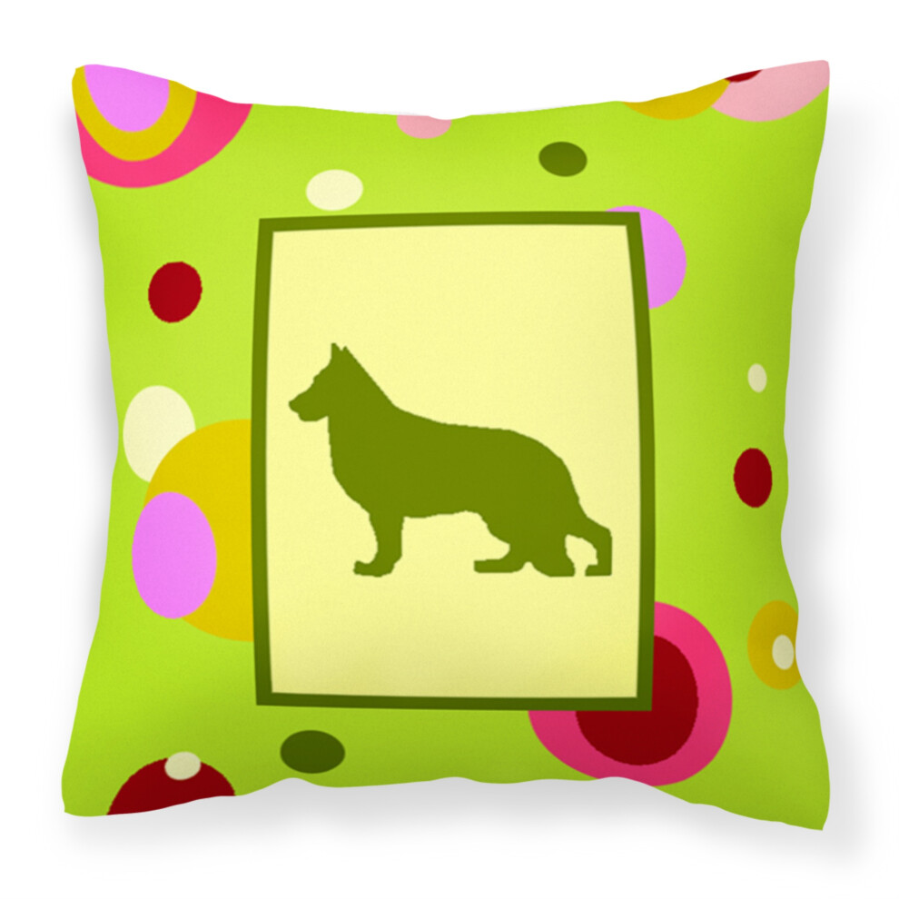 Coussin D Coratif En Toile Multicolore Motif Berger Allemand, Grand Format, Caroline's Treasures CK1129PW1414-image
