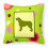 "Cuscino Decorativo in Tessuto Canvas Irish Wolfhound, Grande, Multicolore" 1