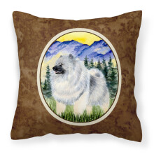 Caroline's Treasures SS8323PW1414 Dekorat vny l tkov vank Keeshond, velk , viacfarebn