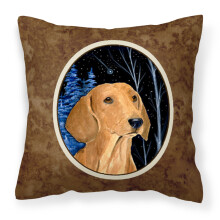 Caroline's Treasures SS8379PW1414 Dekorat vny l tkov vank s jazvec kom Starry Night Dachshund, velk , viacfarebn