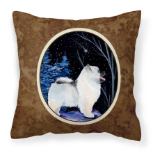 Caroline's Treasures SS8380PW1414 Dekorat vny l tkov vank Keeshond Starry Night, velk , viacfarebn