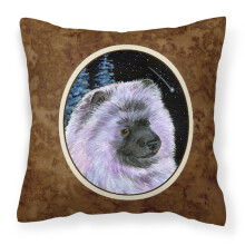 Caroline's Treasures SS8412PW1414 Dekorat vny l tkov vank Keeshond Starry Night, velk , viacfarebn