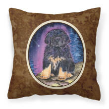 Caroline's Treasures SS8440PW1414 Velk l tkov vank s tibetskou dogou Starry Night, viacfarebn