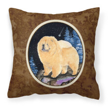 Caroline's Treasures SS8454PW1414 Dekorat vny vank z pl tna s mot vom cau-cau Starry Night, velk , viacfarebn