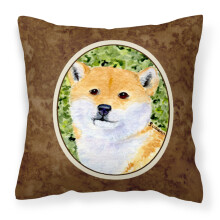 Caroline's Treasures SS8719PW1414 Dekorat vny pl ten vank Shiba Inu, velk , viacfarebn