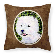 Caroline's Treasures SS8818PW1414 Dekorat vny pl ten l tkov vank Westie, velk , viacfarebn