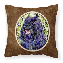 Caroline's Treasures SS8853PW1414 Dekorat vny l tkov vank Bouvier des Flandres, velk , viacfarebn