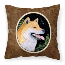 Caroline's Treasures SS8598PW1414 Dekorat   vny pl   ten    vank       Shiba Inu, velk   , viacfarebn