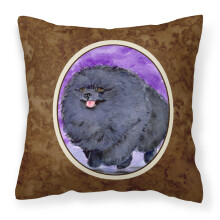 Caroline's Treasures SS8686PW1414 Dekorat   vny pl   ten    vank       Pomeranian, velk   , viacfarebn