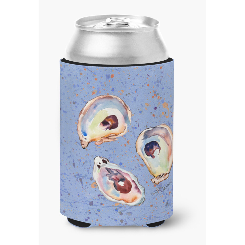 Ostrica Su Lattina O Bottiglia Blu Isolante Per Bevande Hugger-image