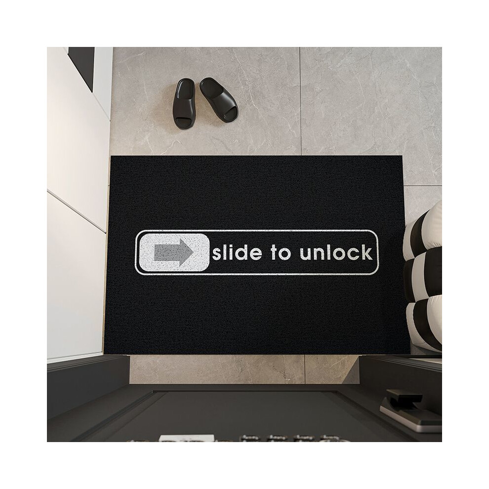 (A-1, 50X80cm 19.7X31.5in ) Silk ring entry door mat, household entry foot mat, dirt resistant carpet, anti slip