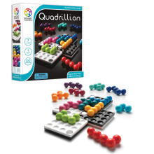 Magnetick logick hra SmartGames Quadrillion Multi-Grid s mili nmi v ziev pre deti od 7 rokov dospel