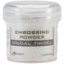 Ranger Embossing Powder 1 uncia Jar Bridal Tinsel (EPJ-37446)