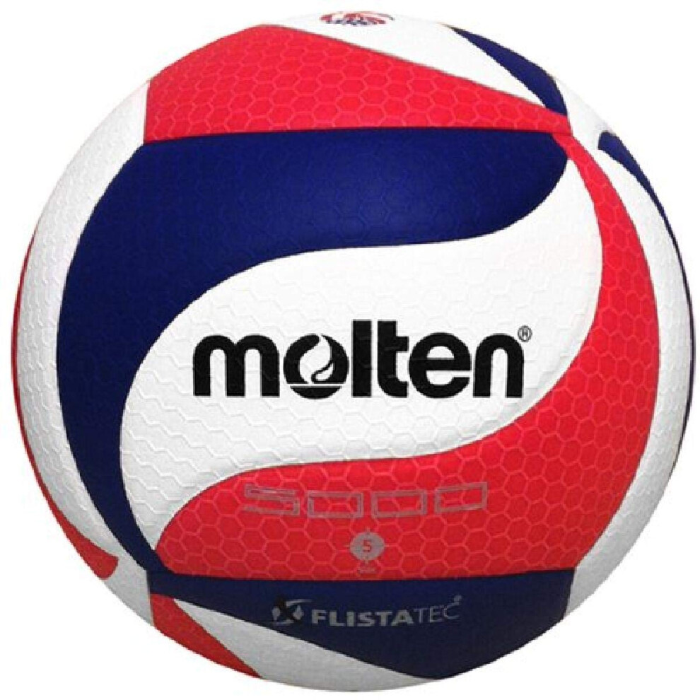 Molten FLISTATEC Volleyball - Official Volleyball of USA Volleyball Red/White/Blue