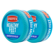O'Keeffe's for Healthy Feet Fucreme, garantierte Linderung bei extrem trockenen, rissigen Fen, steigert sofort den Feuchtigkeitsgehalt, 3,2-Unzen-