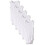 Carter's 5-pack S/L Bodysuits- White- 6 m?neder 1