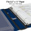 Staples Staples Better 1,5 polegadas Vista de 3 ring Binder Blue (13400) 4
