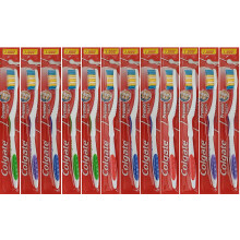 Colgate Premier Clean Bi-Level Borsten Zahnb   rste fest 12 St   ck