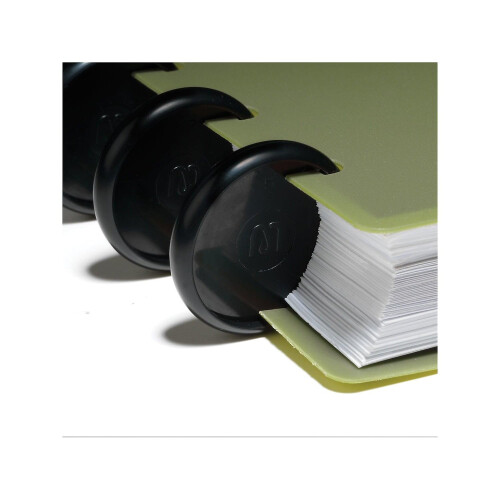 Staples Staples 923050 Σύστημα Arc Δακτύλιοι Notebook 1-ιντσας Μαύρο 12/Pack (20773) 1