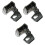 Wedge-It - De ultieme deurstopper - Zwart 3-pack 1