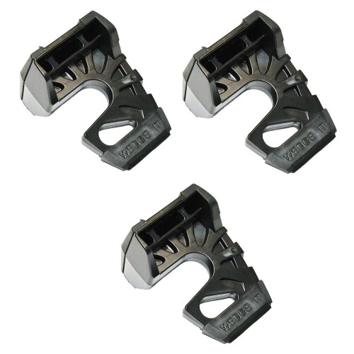 Wedge-It - De ultieme deurstopper - Zwart 3-pack