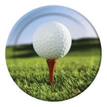 Papierov    tanier Creative Converting Sports Fanatic Golf Sturdy Style, viacfarebn   , 8,75""