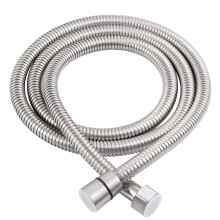 Angle de douche simple tuyau bross nickel 59 """" ""Soulette de remplacement en acier inoxydable tuyau de douche main flexible