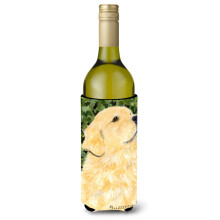 Golden Retriever Wine Bottle Beverage Insulator Beverage Insulator Hugger SS8810LITERK