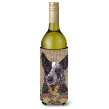 Australian Cattle Dog Wine Bottle Beverage Insulator Beverage Insulator Hugger