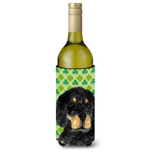Gordon Setter, portr t trojl stka na Den sv t ho Patrika, fla a v na, izol cia na n poje, izol cia na n poje, obj mac
