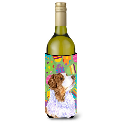 Australian Shepherd Easter Eggtravaganza Vinflaske Drikisolator Drikisolator Hugger