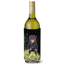 Starry Night Rottweiler Vinflaske Drik Isolator Drik Isolator Hugger