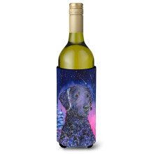 Starry Night Curly Coated Retriever Vinflaske Beverage Insulator Beverage Insulator Hugger