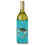 Blue Crab on Teal Wine Bottle Beverage Insulator Beverage Insulator Hugger 1