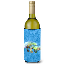 Manatee Momma og Baby Wine Bottle Beverage Insulator Beverage Insulator Hugger