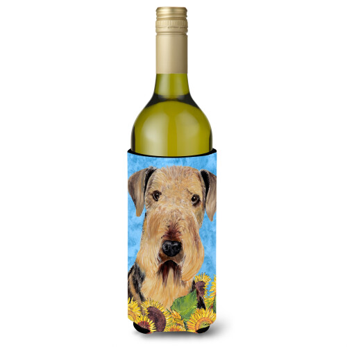 Airedale Wine Bottle Beverage Insulator Beverage Insulator Hugger