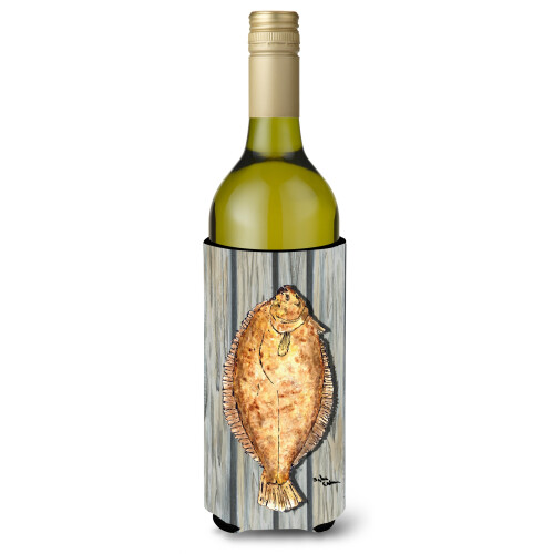Fish Flounder Wine Bottle Beverage Insulator Beverage Insulator Hugger
