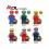 6PCS Minifigure Mario Building Block Toy 1