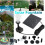 Solar Panel Powered Water Pump Small Pool Pond Aquarium Fountain Spray Feature 1