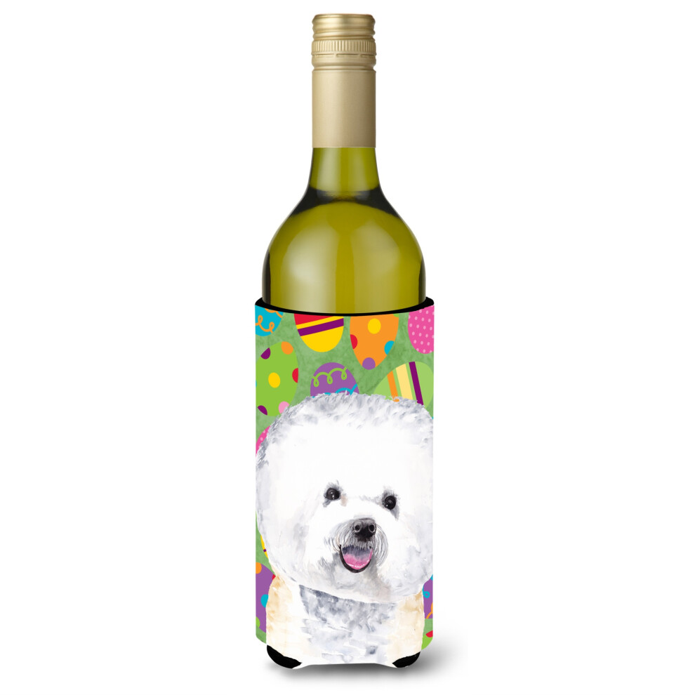 Bichon Fris Easter Eggtravaganza Bouteille De Vin Isolateur De Boisson Isolateur De Boisson Hugger-image